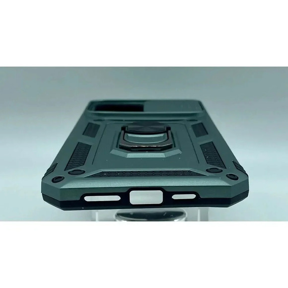 Hybrid Hard Case With Camera Lens Cover & Kickstand For iPhone 13 Pro Max 6.7” - Picture 5 of 8
